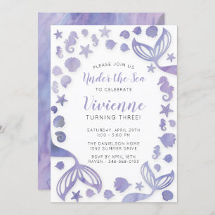 Onder het Zee Zeemeermin Kaart