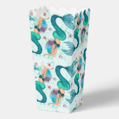 Onder het Zee Zeemeermin Oceaan Paarse Turquoise Bedankdoosjes (Voorkant)