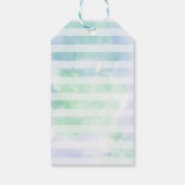 Onder het Zee Zeemeermin op zaterdag Favor Gift La Cadeaulabel (Achterkant)