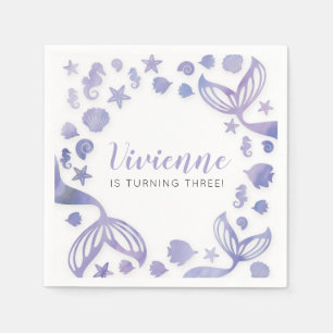 Onder het Zee Zeemeermin Servet