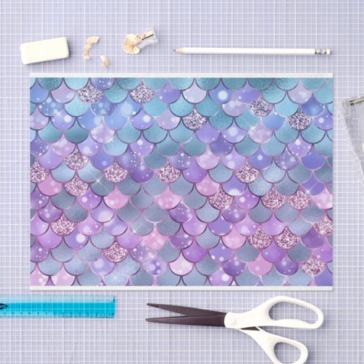 Onder het Zee Zeemeermin Tissuepapier (Craft)