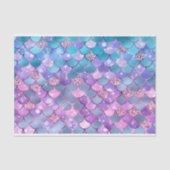 Onder het Zee Zeemeermin Tissuepapier (Voorkant)