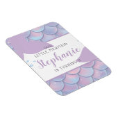 Onder het Zee Zeemeermin Verjaardagsfeest Magneet (Rechterzijde)