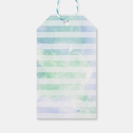 Onder het Zee Zeemeermin Verjaardagsgunst Cadeaulabel (Achterkant)