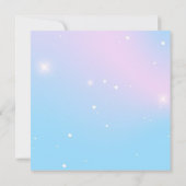 ONDER HET ZEE ZEEMEERMIN VERJAARDAGSUITNODIGING SAVE THE DATE (Achterkant)