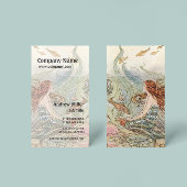 Onder het Zee  zeemeermin Visitekaartje