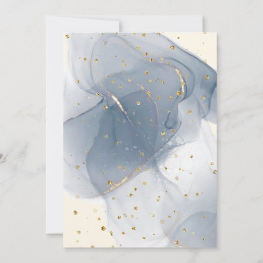 Onder Het Zee Zeemeerminverjaardag Kaart (Achterkant)