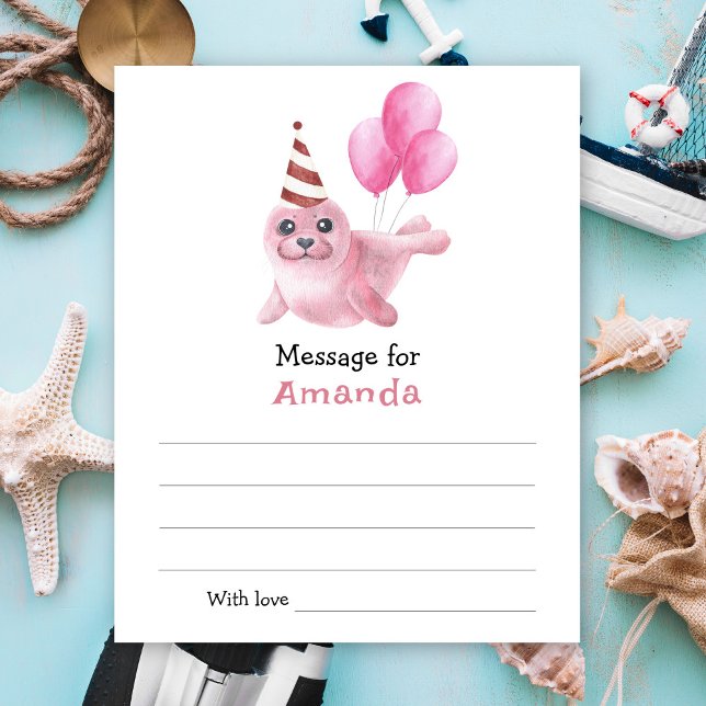 Onder het zee Zegel Verjaardag tijd capsule berich (Creator heeft geüpload)