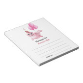 Onder het zee Zegel Verjaardag tijd capsule berich Notitieblok (Schuin)