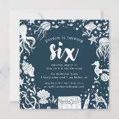 Onder het Zee | Zesde uitnodiging van de partij (Voorkant)