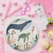 Onder het Zeeen Baby showers tafeldecor Papieren Bordje (Feest)