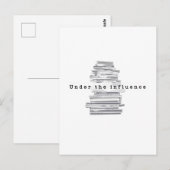 Onder invloed briefkaart (Voorkant / Achterkant)