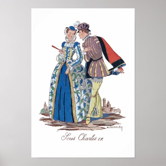 Onder Karel IX Poster (Voorkant)