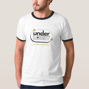 Onder Lobby Spelerstoegang Gaming T-shirt