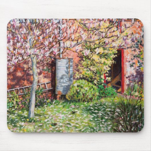 Onder Magnolia Muismat (Voorkant)
