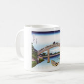 Onder Mannen Bridge in Fukagawa Koffiemok (Voorkant links)
