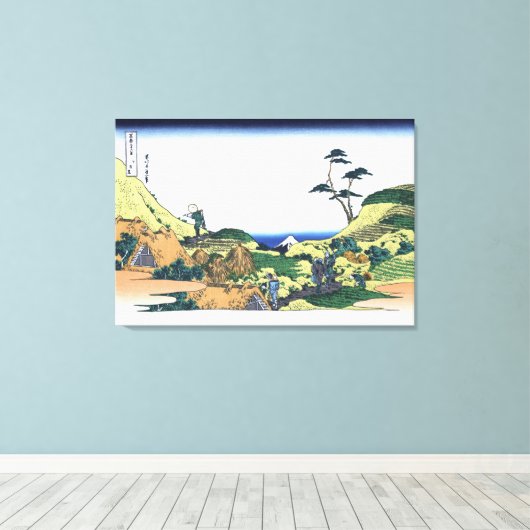 Onder Meguro Canvas Afdruk (Insitu (Houten vloer))