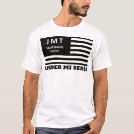 ONDER MI SENSI. Heren Basic T-Shirt
