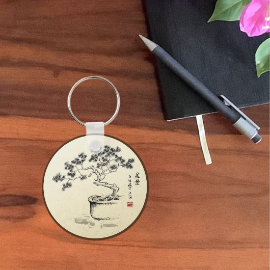 Onder mijn zorg sleutelhanger