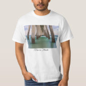 Onder Navarra Beach Pier T-Shirt (Voorkant)