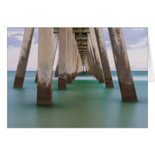 Onder Navarre Beach Pier Wenskaart