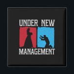 Onder New Management Groom Wedding Bachelor Party Magneet<br><div class="desc">Onder Nieuwe Management Bruidegom Trouwen Bachelor Party 1</div>