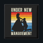 Onder New Management Groom Wedding Bachelor Party Magneet<br><div class="desc">Onder New Management Groom Wedding Bachelor Party</div>