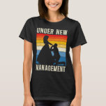 Onder New Management Groom Wedding Bachelor Party T-shirt<br><div class="desc">Onder New Management Groom Wedding Bachelor Party</div>