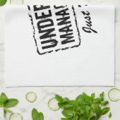 ONDER NIEUW BEHEER Gewoon gehuwde keukenhanddoek (Gevouwen)