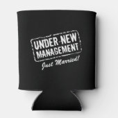 ONDER NIEUW BEHEER Just Married koelbox Blikjeskoeler (Achterkant)