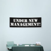 Onder Nieuwe beheerbanner Spandoek (Beurs)