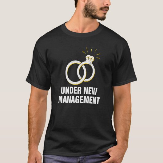 Onder Nieuwe Leiding Bachelor Groep Bruid Jonge St T-shirt (Voorkant)