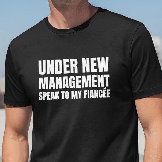 Onder Nieuwe Leiding Bruid Quote T-shirt