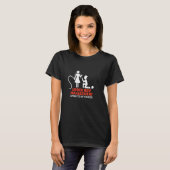 Onder Nieuwe Leiding Bruiloft Geschenken Bruidegom T-shirt (Voorkant volledig)