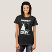 Onder Nieuwe Leiding Trouw Mannen Bachelorfeest  1 T-shirt (Voorkant volledig)