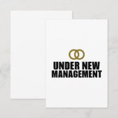 Onder Nieuwe Leiding Trouwen (Voorkant / Achterkant)