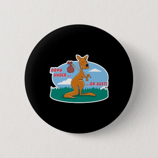onder of onder bust kangaroo ronde button 5,7 cm (Voorkant)