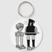 Onder Ons Denji & Asa Sleutelhanger (Achterkant)
