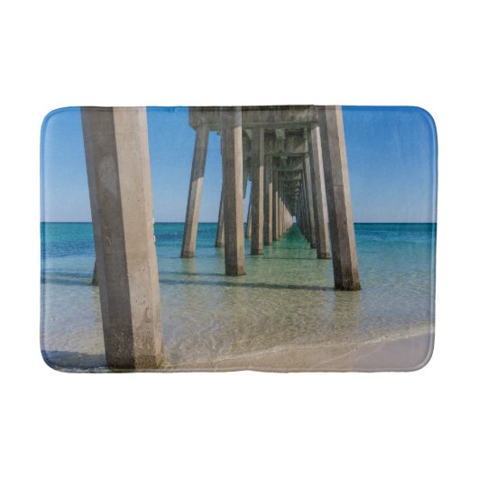 Onder Pensacola Beach Pier Badmat (Voorkant)