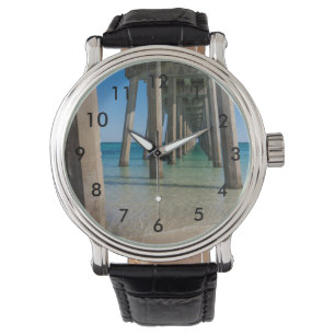 Onder Pensacola Beach Pier Wrist Watch Horloge