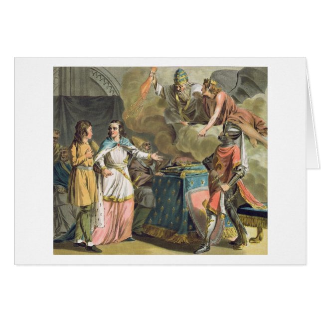 Onder Philippe le Bel (1268-1312) staat Stropdas (Voorkant Horizontaal)