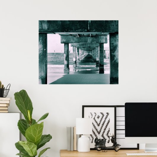 Onder pier 60 poster (Thuiskantoor)