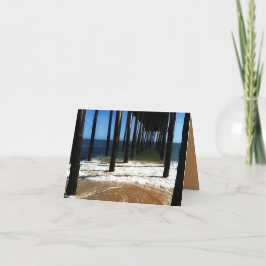 Onder Pier Ocean Kaart (Voorkant)