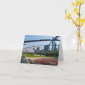 Onder Pritzker Paviljoen bedankpas Kaart (Gele Bloem)