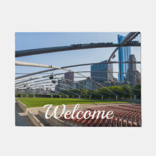 Onder Pritzker Paviljoen Welkom Deurmat