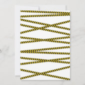 Onder Quarantine Virtual Birthday Party Kaart (Achterkant)