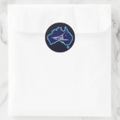 Onder Ronde Sticker (Tas)