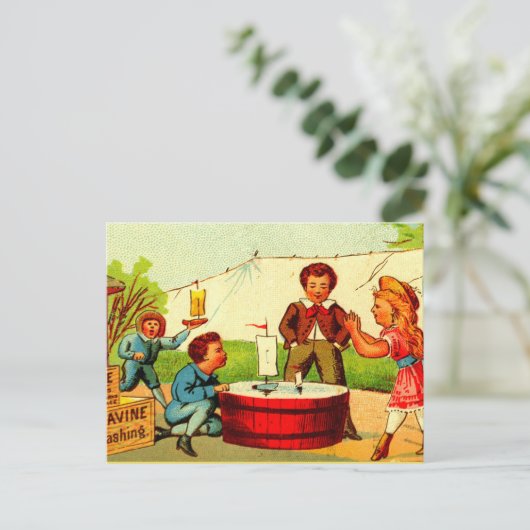 Onder Sail Briefkaart (Staand voorkant)