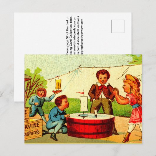 Onder Sail Briefkaart (Voorkant / Achterkant)