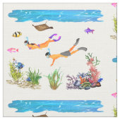 Onder Seascape Stof (Close Up)